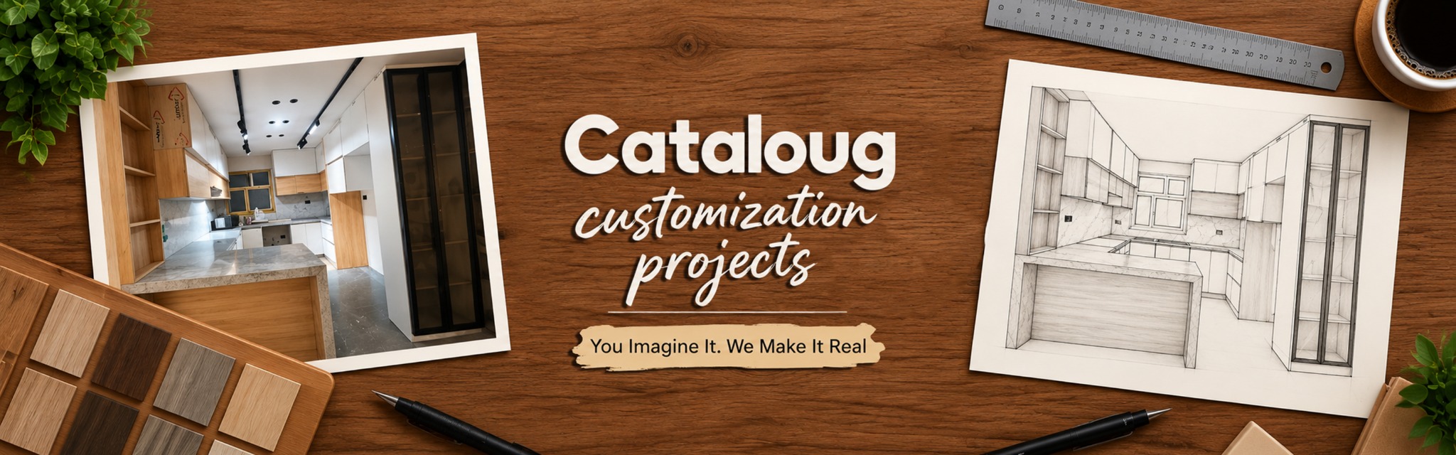 Cataloug customization projects - You imagine it, we make it real